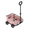 Cats-in-bag Carriers for Puppies Carry Cart Outdoor Travel Shoulder Carriers Sightseeing Bag Trolley Wheel