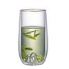 Shangqi Heat-Resistant Double Wall Glass Tea Cup with Handle