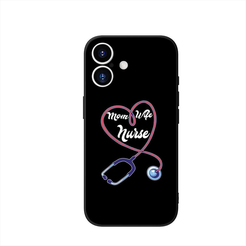 Nurse Doctor Stethoscope Happy Tooth Dentist Phone Case for OPPO A18 A16 A17 A38 A54 A40 A60 A80 A78 A79 A57 A55 A96 A15 A53