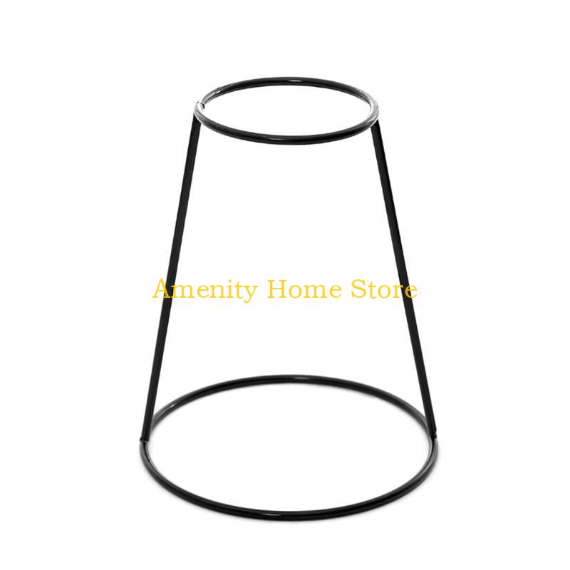 

F26C Iron Wire Flower Vase Metal Hydroponic Flower Pot Decoration Container for Home Holiday New Year Party Decoration