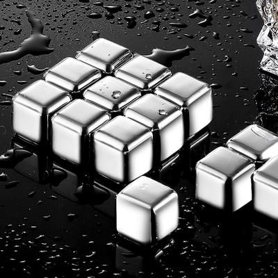 2/4 ks Koule na led Potravinářská nerezová ocel 304 Rychlé mrazení Whiskey Domácí použití Chladicí nástroj Domácnost Kamenná ledová koule Ledová kostka