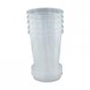 Clear Plastic Plant Nursery Pots with Saucer Essential Tools for Plant Lovers