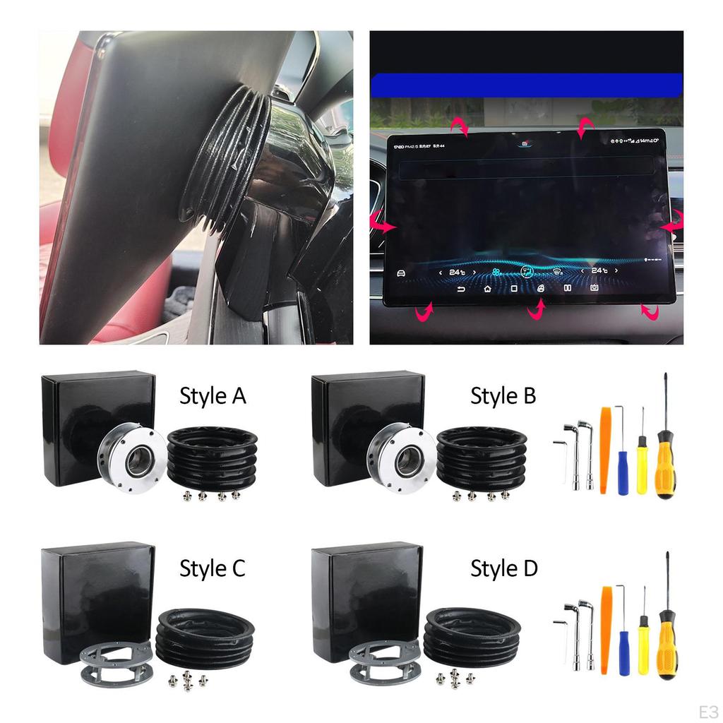Auto Screen Rotating Holder Accessory Stable Replaces Modification Easy Installation Car Central
