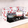 2Pcs 3-Sided Foldable Splatter Guard Aluminum Foil Grease Screen for Stovetop Frying Pan Protects Countertop from Oil Splashes Kitchen Cooking