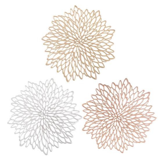 Placemats Heat Resistant Non-Slip Dining Table Mats Reusable Wear-Resistant Stain-Proof Insulated Mats for Home Kitchen Restaurant