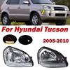 Exterior Accessories For Hyundai Tucson 2005 2006 2007 2008 2009 2010 Car Daytime Running Lights Headlights Signal Lamp Assembly