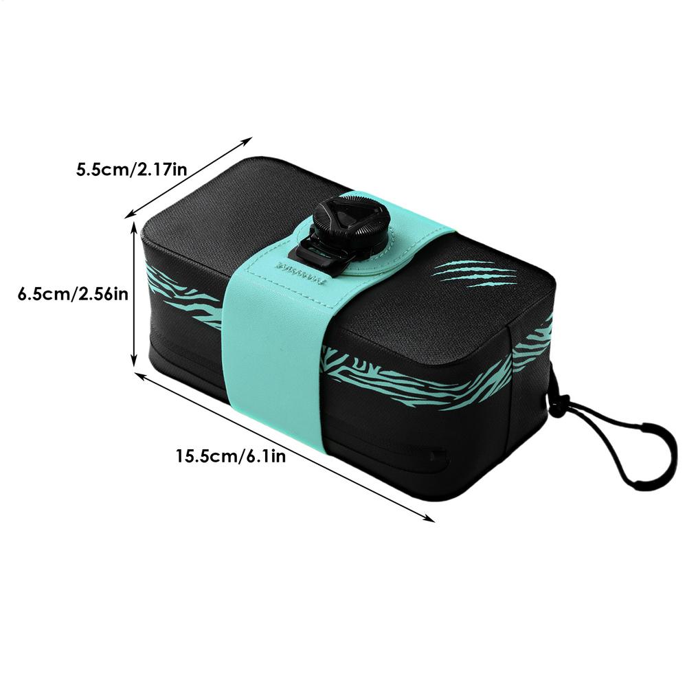 Under Seat Bike Bag Road Bike Saddle Bag Pouch Waterproof Pouch Storage Organizer Carrier Pack Riding Accessories Easy