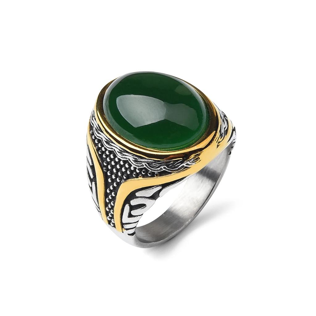 Men's/Women Many Gem Style Colors 316LStainless Steel Rings Classic Fashion Trend Jewelry High Quality Products