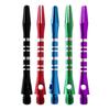 5 Pcs Dart Shaft for Steel Tip Multi-color 2BA Thread Lockhole Polished Electroplated Anti-rust Portable Dart Accessories Replacement Dart Pole Set