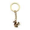 Merry Christmas Keychain Letter Charm Holiday Key Holder 28mm Ring
