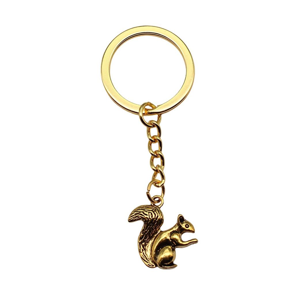 Merry Christmas Keychain Letter Charm Holiday Key Holder 28mm Ring