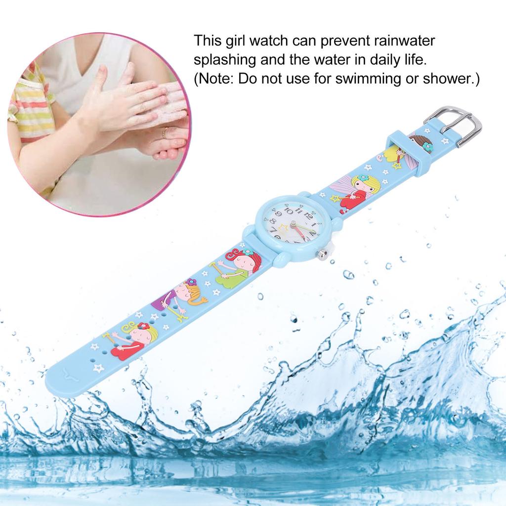 Kids Watch Waterproof Time Tching Cartoon Soft Wristband Children Gift Watch for 3 to 8 Yrs Old
