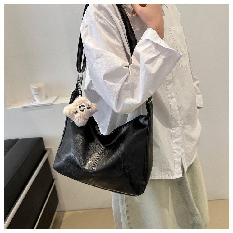 Bag Ladies Shoulder Crossbody Bag Handbag Pu Portable Commuting Fashion Casual