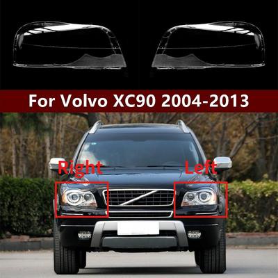 Car Front Headlight Cover for Volvo XC90 2004-2013 Headlight Lampcover Lampshade Shell Lens Car Transparent Cover Accessories