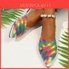 Style Mesh Open Back Slip On Sandals For Women Summer Fashion Footwear