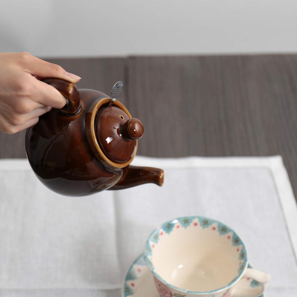 London Pottery Matte Black Teapot, 2 Cups, 550ml, British Brand, Tea