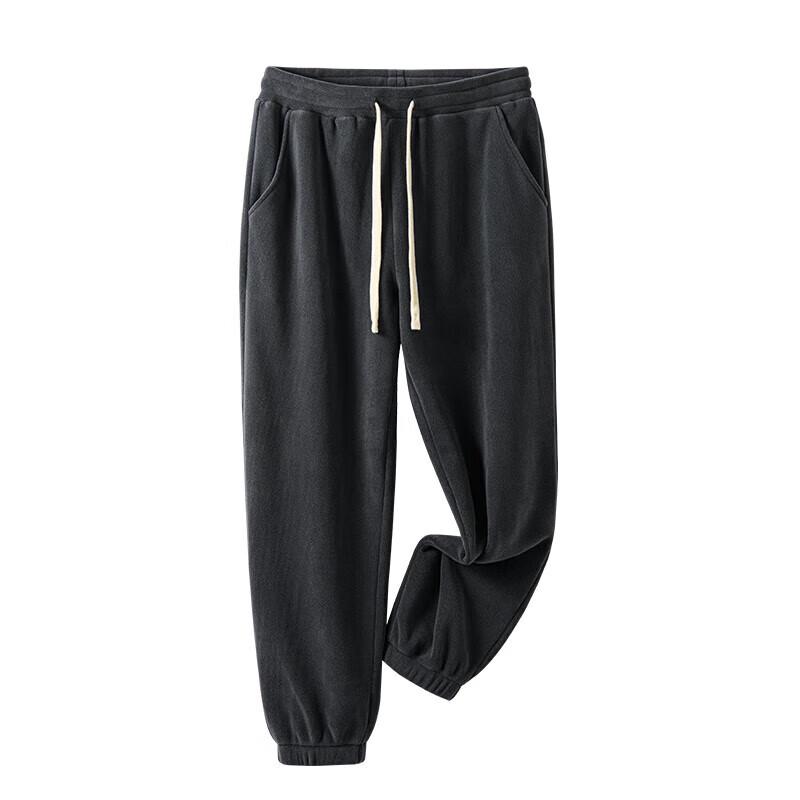 GENIOLAMODE Men's Fleece-Lined Jogger Pants