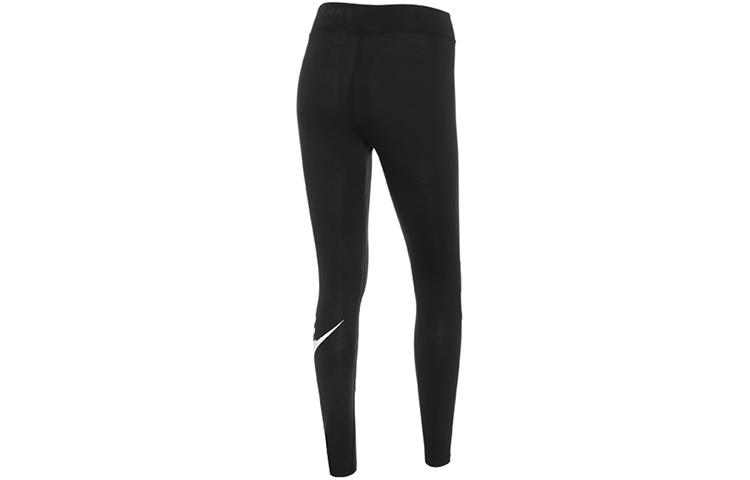 Nike Sportswear Women's Essential High Waisted Logo Leggings Black/White CZ8528-010
