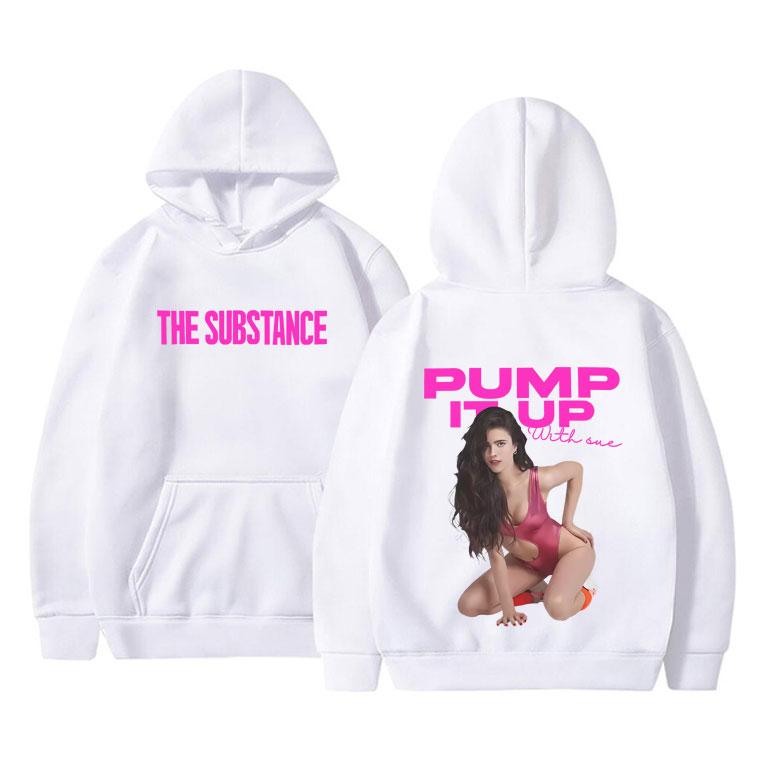 Хоррор Фильм Вещество Графическое Худи Мужское Женское Мода Готика Уличная Одежда Унисекс Повседневные Винтажные Худи Пуловер Оверсайз S