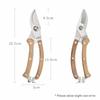 Multi Functional Pruning Scissors Gardening Fruit Picker Bonsai Branch Repair Wood Handle Shears Home Cutting Tools Anti-slip