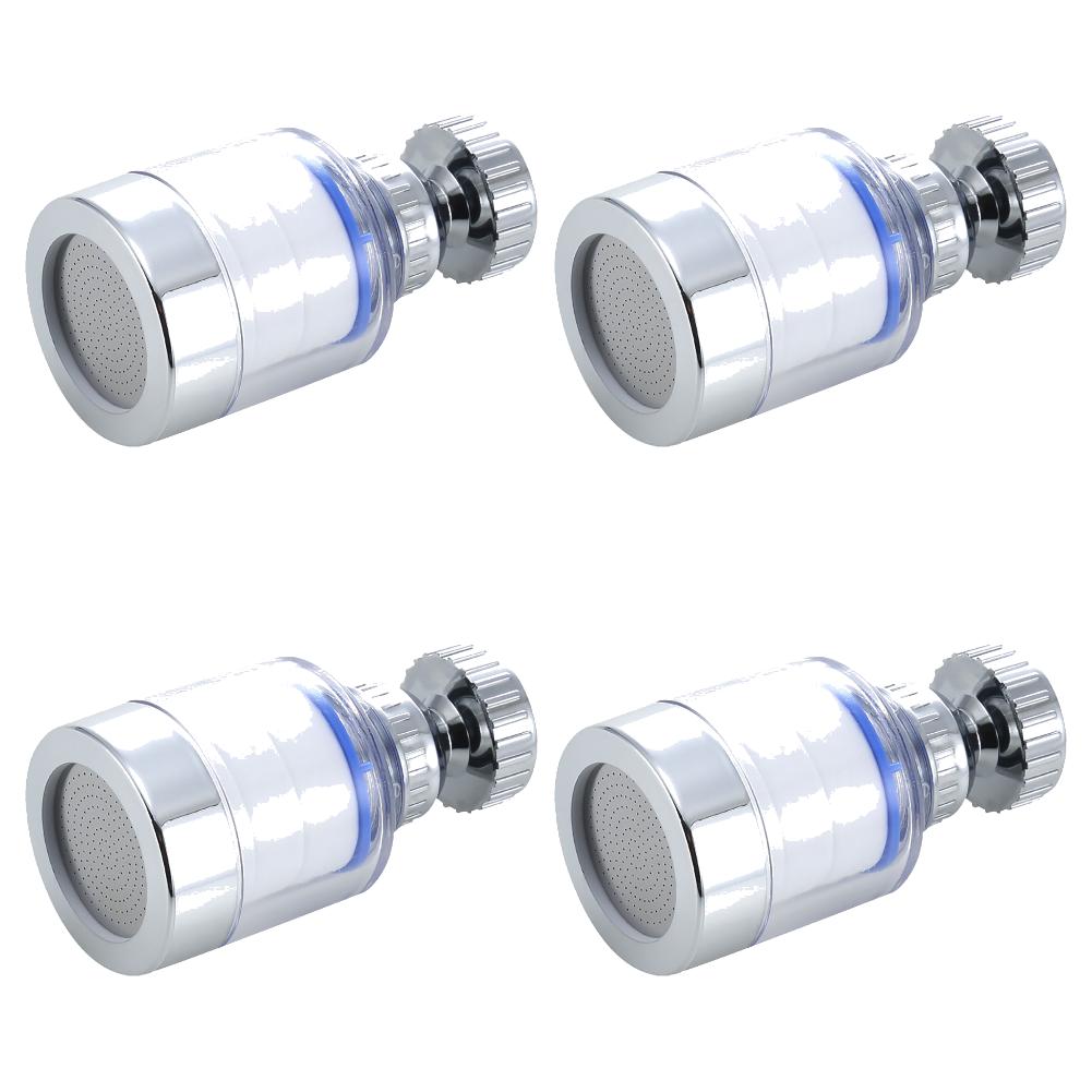 Faucet Filter Element Water Purifier Filter Remove Chlorine Heavy Metal Faucet Adapter PP Cotton Filtration for Kitchen Bathroom