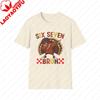 Six Seven 67 Thanksgiving Meme Funny Thankful Turkey Dabbing Funny Turkey Graphic Unisex Softstyle TShirt Thanksgiving Apparel