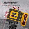 High-Precision Outdoor Laser Infrared Level with Auto Line Drawing & Water Gauge
