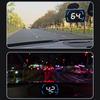 Auto HUD Projektor mit intelligenter Helligkeitsregelung Fahrzubehör für Sicherheit Head-Up-Display Schnelle Installation ABS