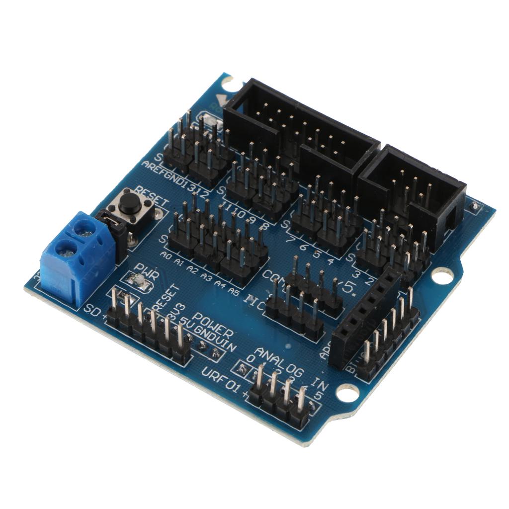 Sensor Shield UPGRADE V5.0 sensor expansion board UNO MEGA R3 V5 for Arduino IIC Sensor Shield UPGRADE V5.0 sensor expansion board UNO MEGA R3 V5 for Arduino IIC