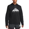Dri-Fit Trail Logo Print Hoodie Men Tops Black DV9325-010