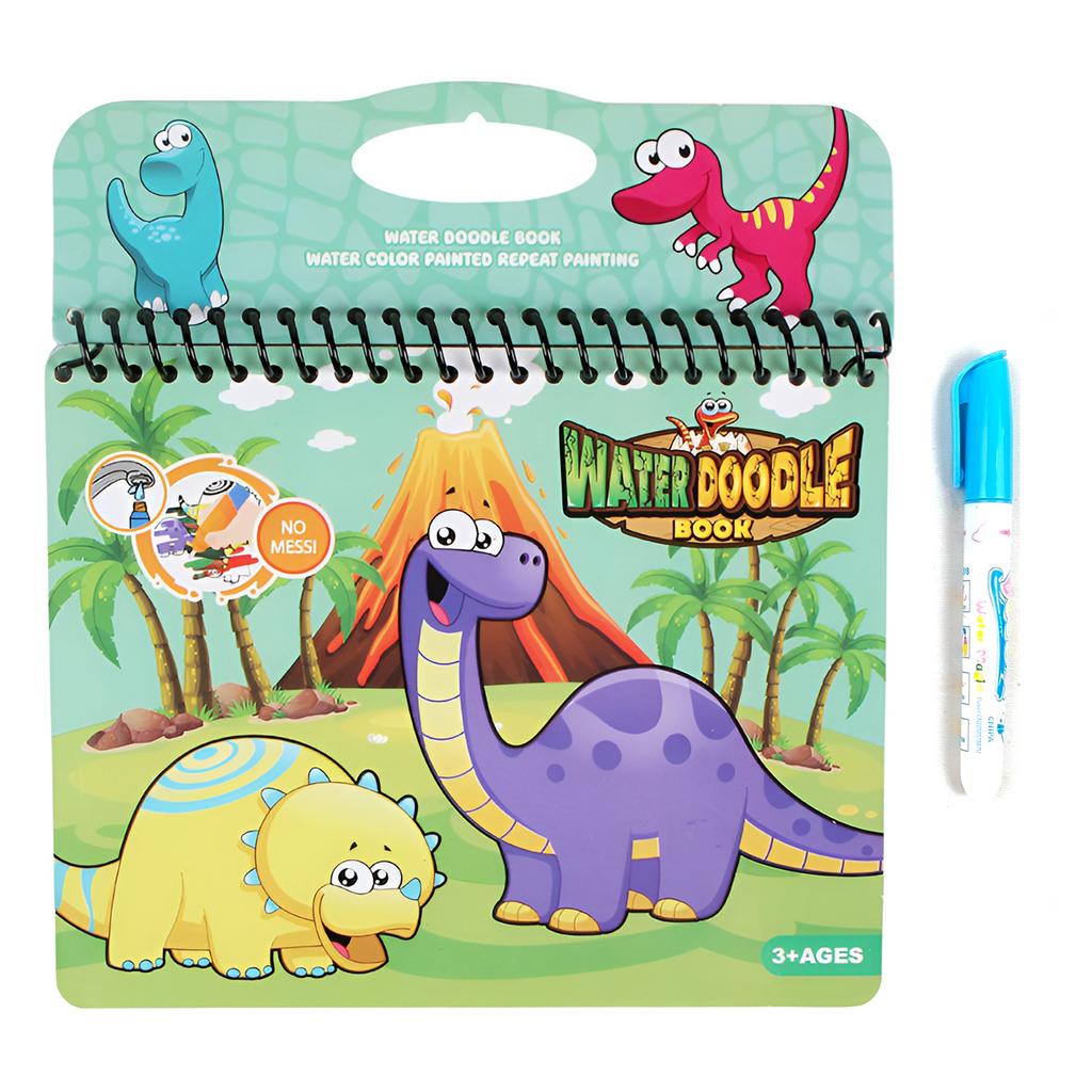 Children's Magic Picture Book Can Be Repeatedly Doodled Using Clean Water Painting And Coloring