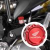 Motorcycle Rear Brake Fluid Reservoir Cover Engine Oil Cap For Honda CBR 125R 954 600 F4i 650F 650R 1000F CBR 600RR 1000RR