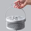 Hangings Mozzie Spirals Holder Mozzie Coiled Box with Handle and Lid For Travel