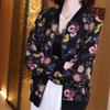 Women's Chiffon Blouse Jacket, M~5XL, Plus Size, Summer 2025, Korean Style, Loose Fit, Long Sleeve