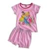 Pink Disney Princesses Summer Pyjamas - 100% Cotton - Size 2 Years - - Pink