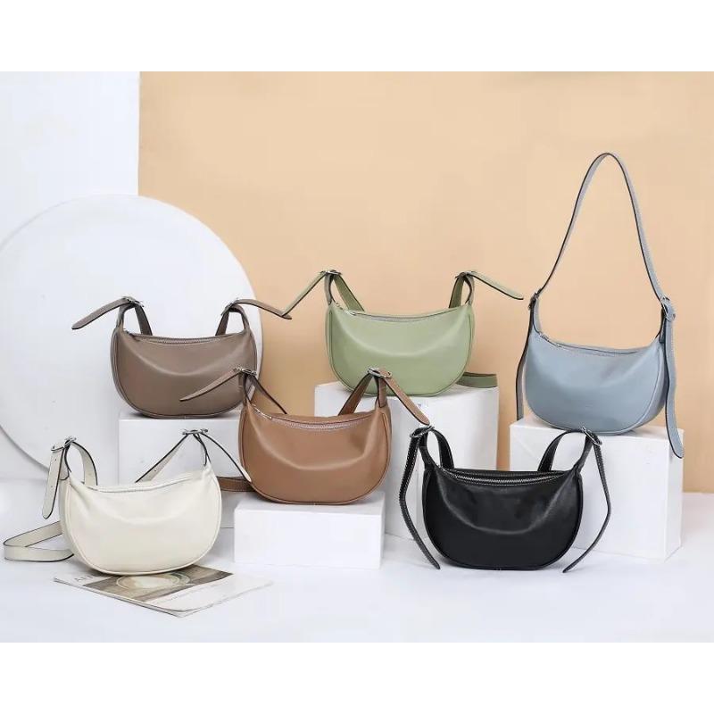 Стильная женская сумка-слинг из натуральной кожи Top Grain Leather - повседневная сумка — фото 3