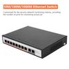 Builtin 8+2 10Port Monitoring PoE Gigabit Ethernet Switch for IP Camera