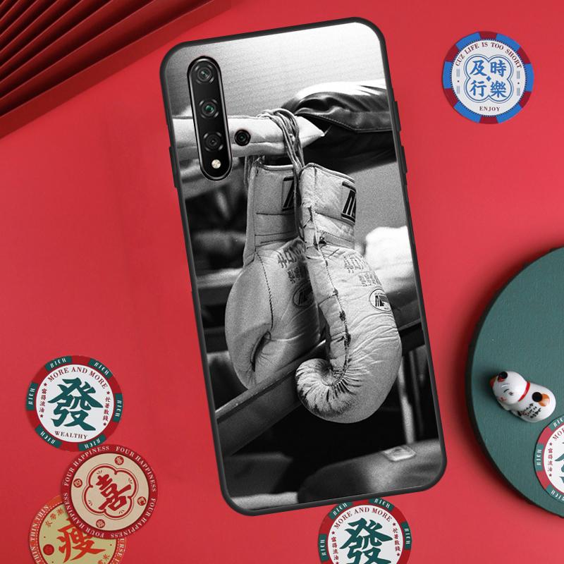 Boxing Gloves For Huawei Nova 12s 7i 8i 11i 12i Y73 Y70 Y90 Y60 Y72 Y61 Y91 9 10 SE P30 Pro P40 Lite Case