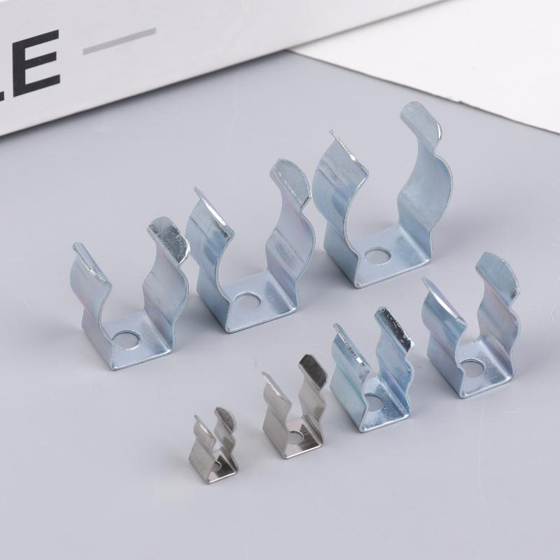 5Pcs Heavy Duty Narrow Base Tool Spring Clips Heavy Duty Tool Storage Hangers For Garages Sheds Hardwares