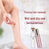 Women's Electric Lipstick Shaver & Eyebrow Trimmer - Facial & Pubic Hair Epilator