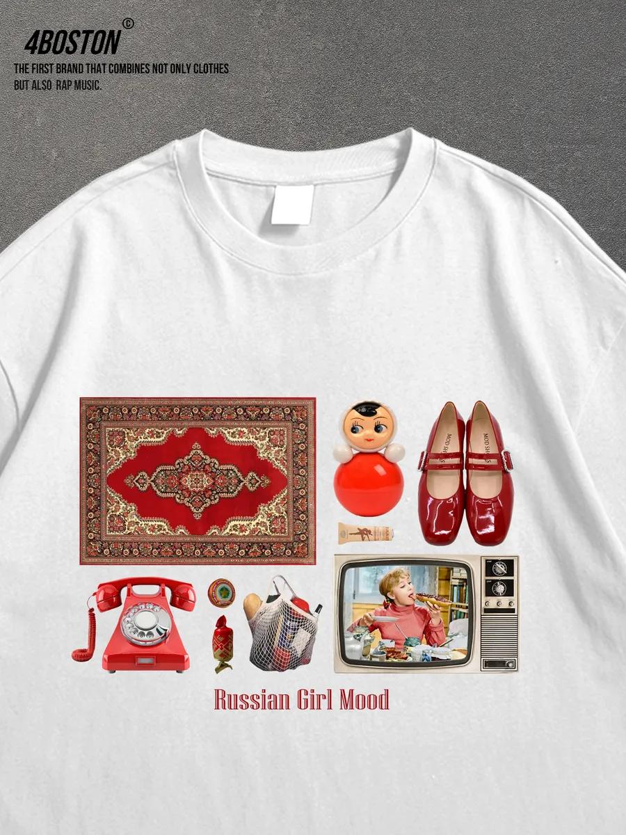 Oversized Y2K rock angel print T-shirt L