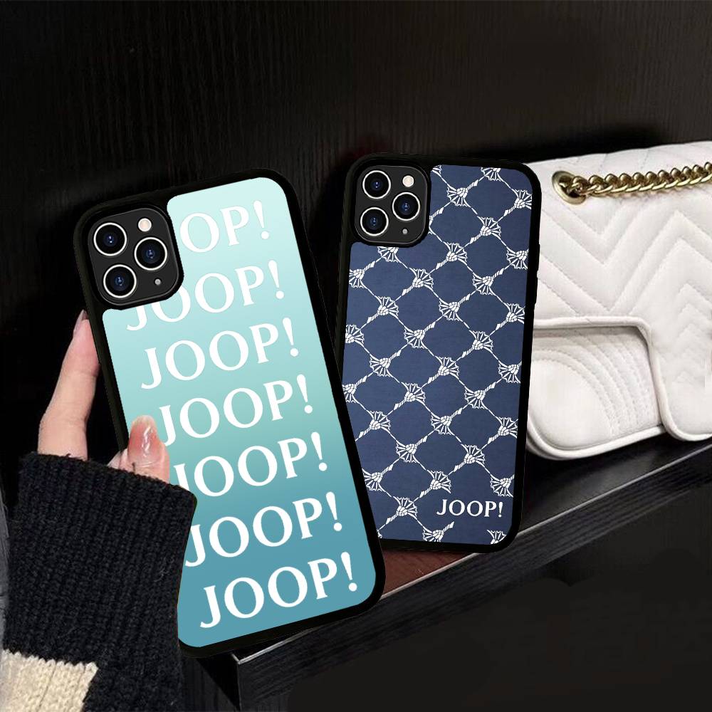 Modemarke J-Joop Für IPhone 17 16 15 14 13 12 11 Mini Pro Max Plus PC+TPU Rückseite Handyhülle