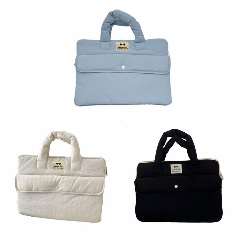 with Handle Portable Laptop Bags Bow Notebook Sleeve Handbags Laptop Case  Office Use