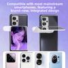 Adjustable Smartphone Camera Mirror with Cleaning Cloth Mirror Effect Lens  Photography Use