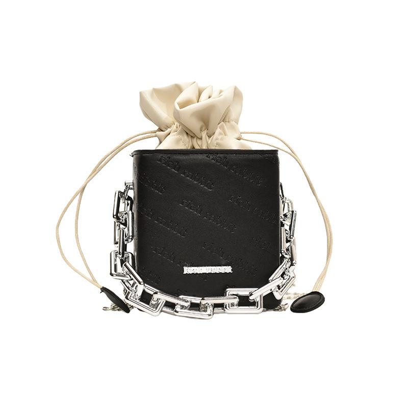 Fashionable Trendy Bucket Shoulder Bag Simple Fashion Crossbody Bag for Women Summer New Style Trendy Simple Small Bag