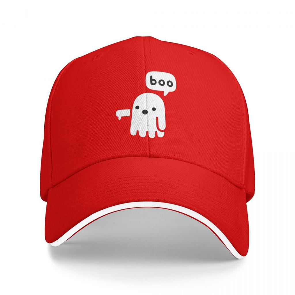 Ghost Of Disapproval BOO Baseballkappen Snapback Baseballmützen Atmungsaktiv Lässig Casquette Outdoor Unisex