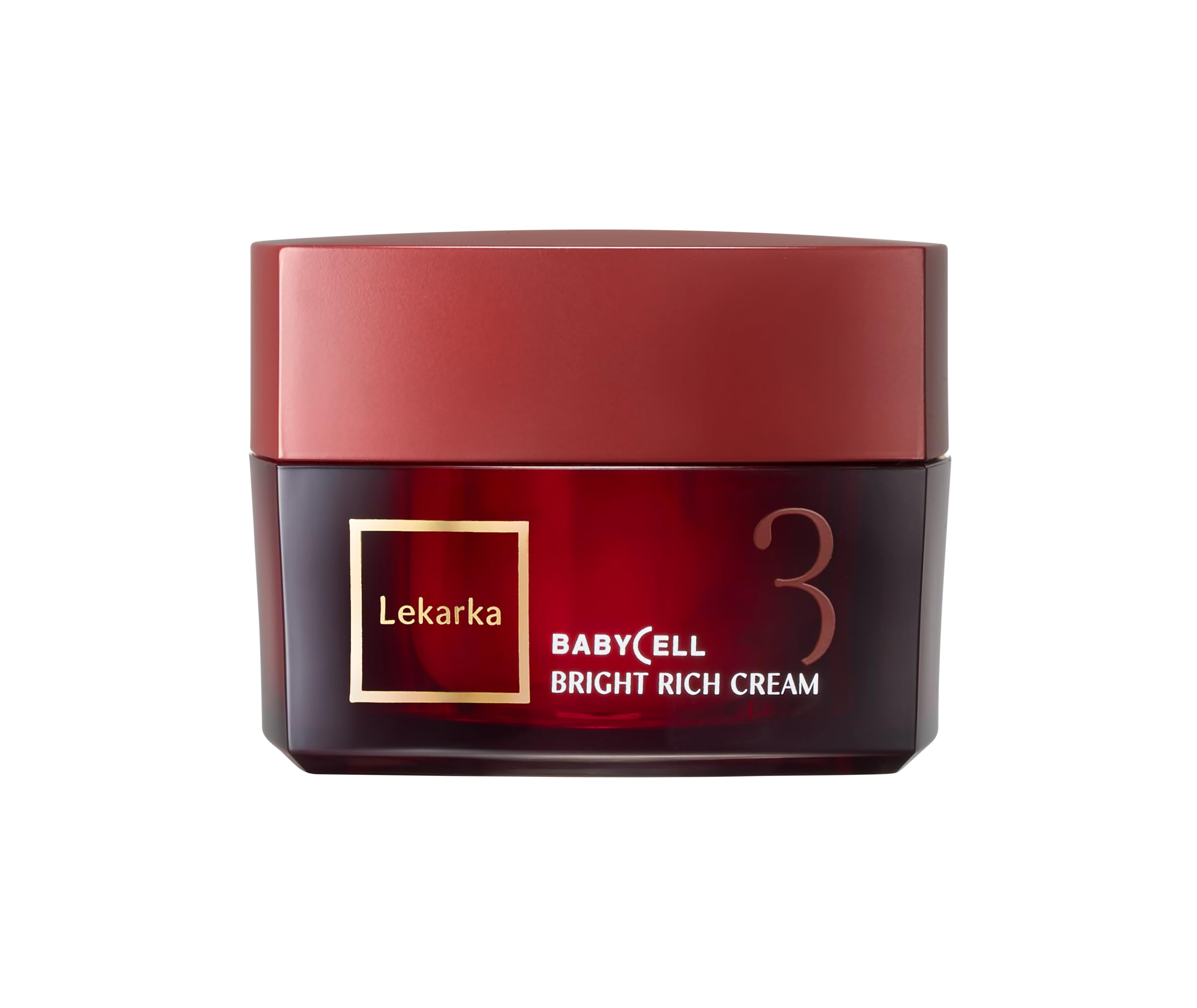 [Quasi-drug] Bright Rich Cream by Lekarka. Contains tranexamic acid and niacinamide. Whitening, reduces blemishes and dullness, moisturizing. 30g.