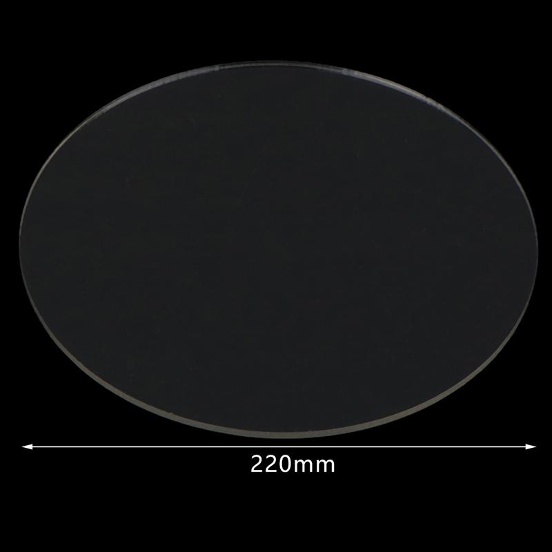 2mm Čiré Extrudované Kruhové Akrylové Disky Plexisklová Deska Pro Fotorámečky Kulaté Dortové Podložky Držáky DIY Řemeslo Nástroj na Pečení