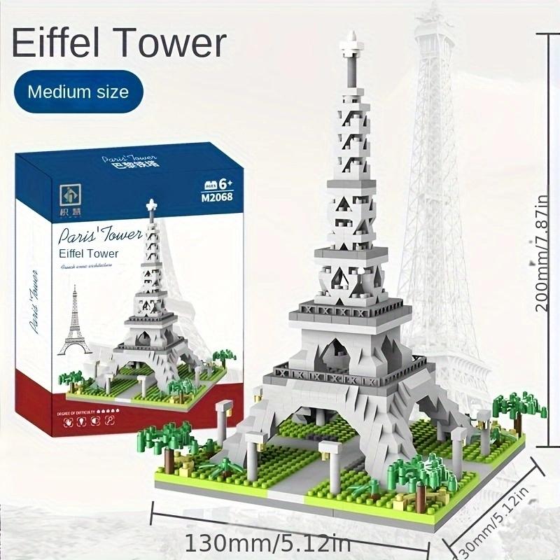 

Paris Eiffel Tower Children S Puzzle Micro Particle Block Assembly Landmark Building Model Ornament Boy Toy High Difficulty (As shown-8859)-
