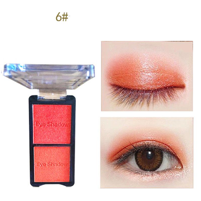 

Двоколірні тіні для повік з перламутровим картопляним пюре, кольорова палітра макіяжу 06#